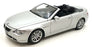 Kyosho 1/18 Scale Diecast DC24924K - BMW 6 Series Cabriolet - Silver