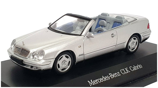 Schuco 1/43 Scale B 6 600 5750 - Mercedes Benz CLK Cabrio - Silver