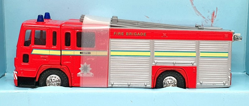 Corgi Appx 15cm Long 65901 - Volvo Fire Engine City Fire Brigade - Red