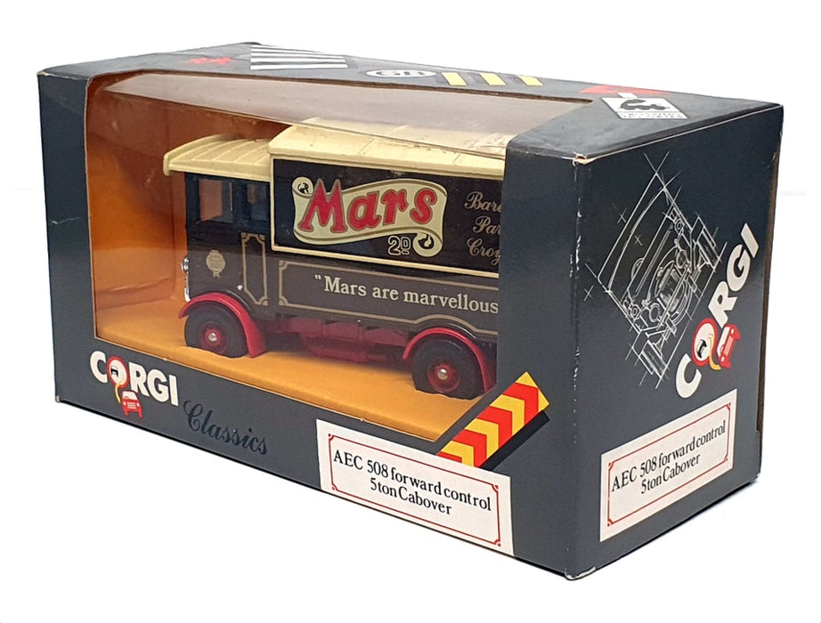 Corgi Appx 12cm Long C897/7 - AEC 508 Forward Control 5t Cabover "Mars" - Brown