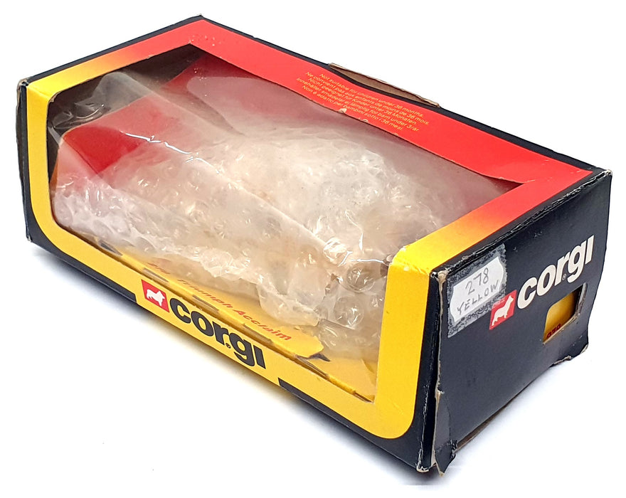 Corgi Original Diecast 278 - Triumph Acclaim Corgi Motor School - Yellow