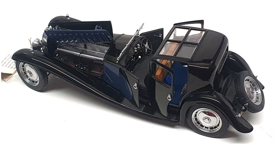 Franklin Mint 1/24 Scale B11RB69 - 1930 Bugatti Royale Napoleon - Black/Blue