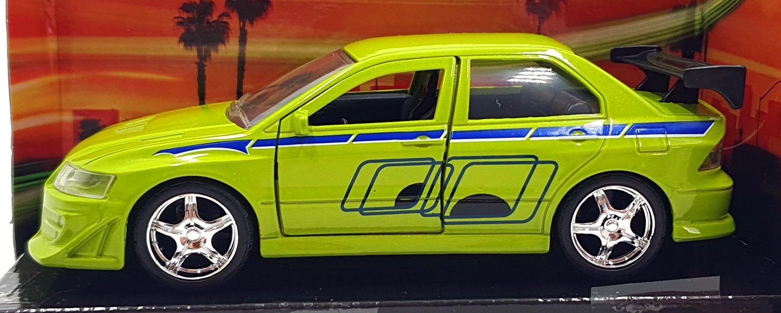 Jada 1/32 Scale 99789 - Fast & Furious Brian's Mitsubishi Lancer Evo VII Lt