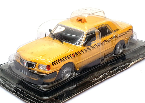 Altaya 1/43 Scale SOV10K - Russian GAZ 3110 Volga Taxi - Yellow