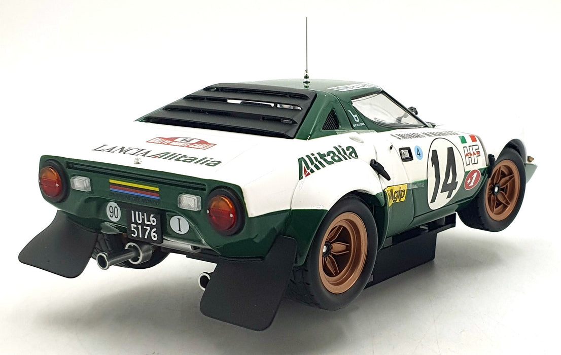 Kyosho 1/18 Scale KS08130E - Lancia Stratos HF #14 Monte Carlo 1975