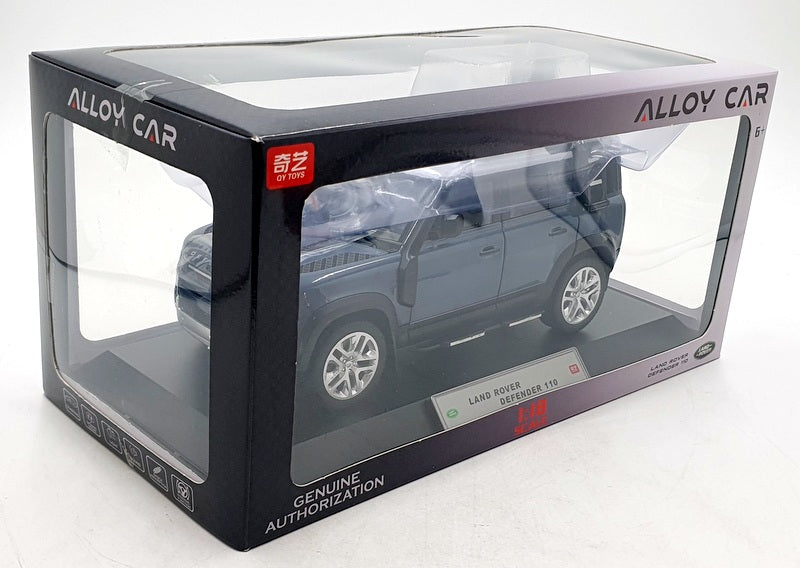 QY Toys 1/18 Scale Q1002A - Land Rover Defender 110 - Blue