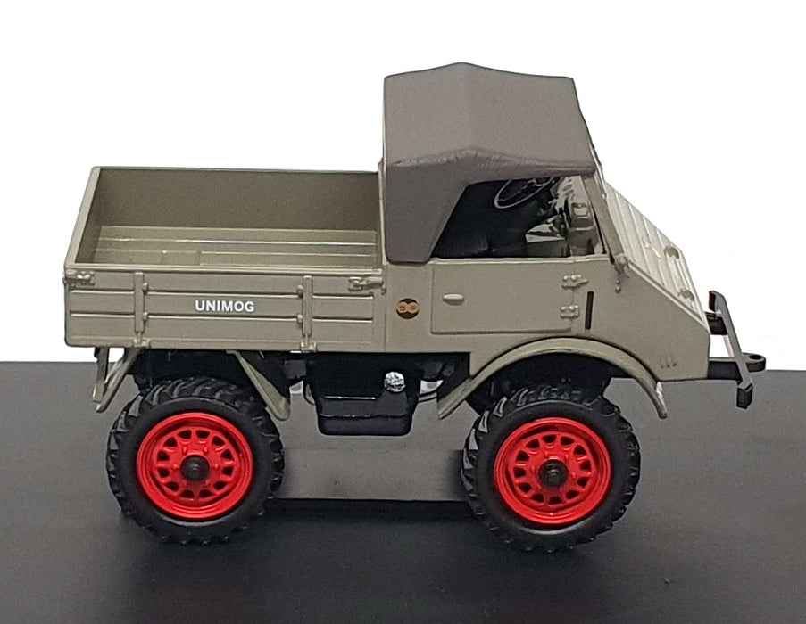 Schuco 1/43 Scale 03112 - Mercedes Benz Unimog 401 Truck - Greyish Green
