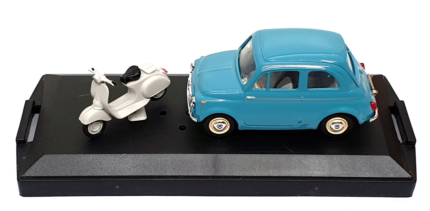 Vitesse 1/43 Scale Diecast 031 - 1960 Steyr Puch 650T & Vespa - Blue