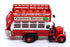 Corgi Appx 15cm Long TCB01A - Thornycroft Bus Christchurch Advertiser REWORKED