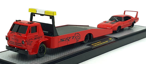 Castline M2 Machines 1/64 Scale S36 1969 Dodge L600 COE & Charger Daytona HEMI