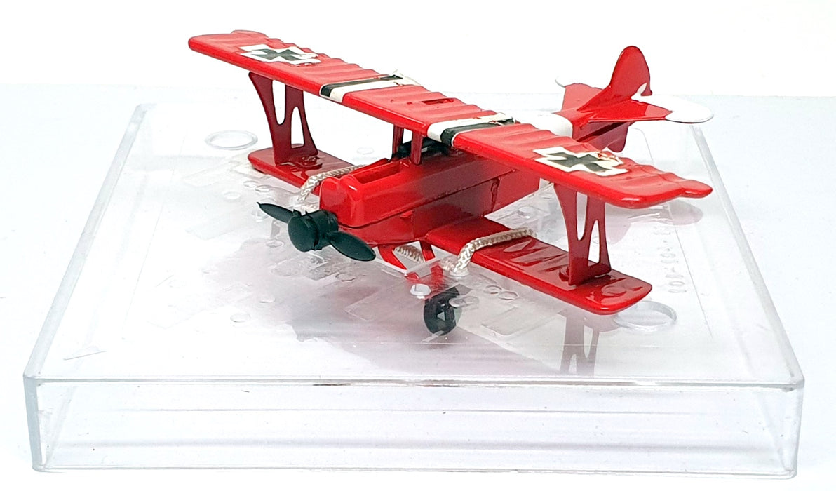 Aviones Play Me Diecast 108 - EL Fokker D-7 Scout Aircraft - Red