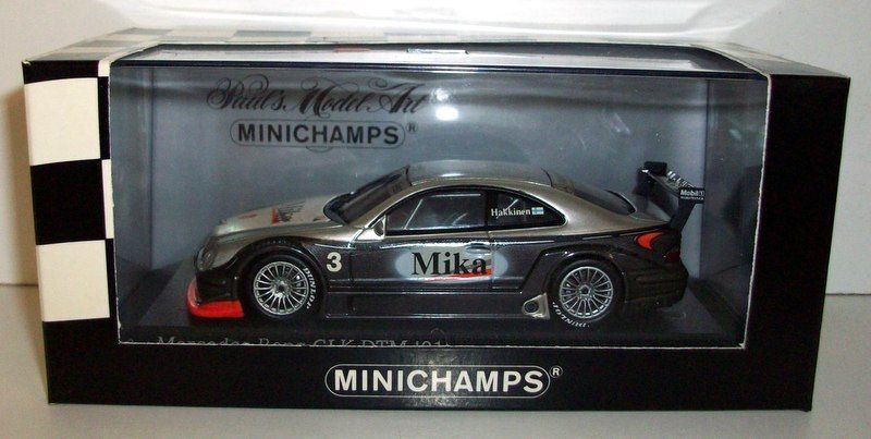 Minichamps 1/43 Scale 400 013193 Mercedes CLK Coupe DTM test car M. Hakkinen