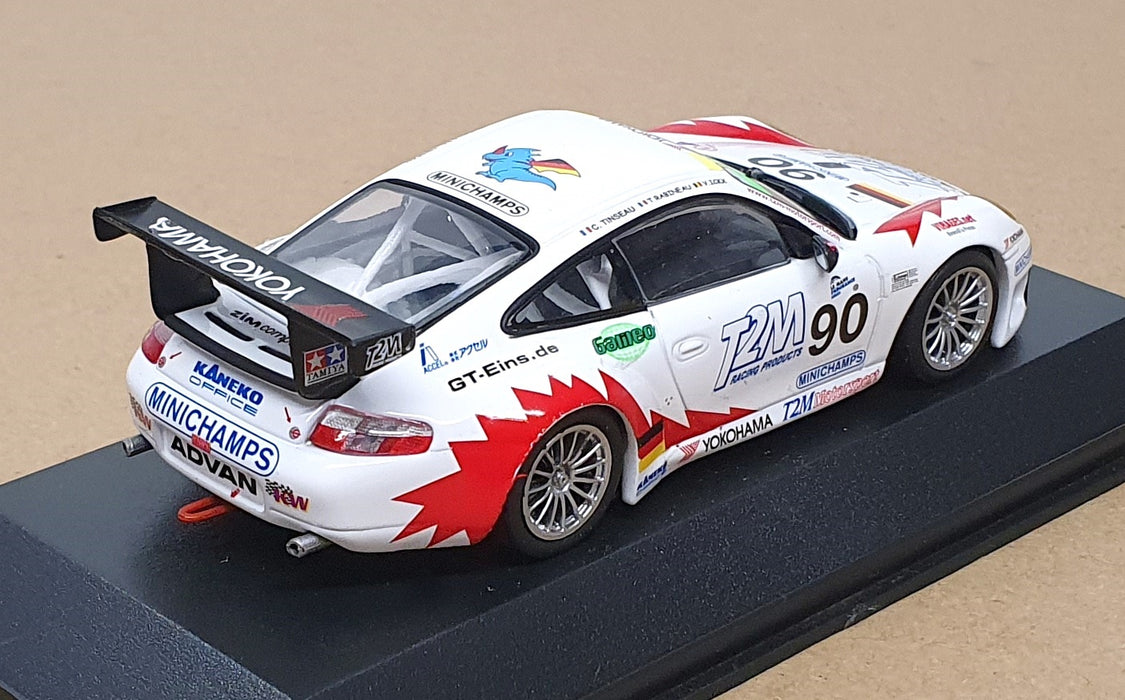 Minichamps 1/43 Scale 400 046980 - Porsche 911 GT3 RS #90 1000Km Spa 2004