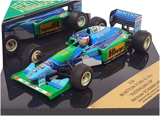 Onyx 1/43 Scale 208 - F1 Benetton Ford B194 Australian GP #5 M.Schumacher