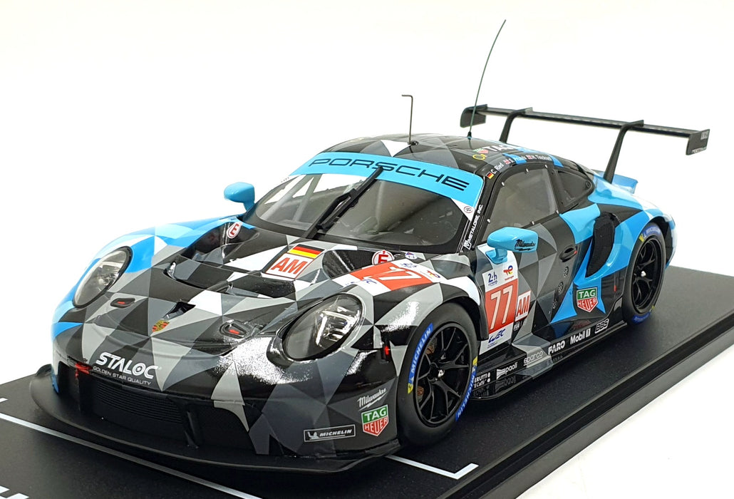 IXO 1/18 Scale LEGT18-23026 - Porsche 911 #77 24Hr LM 2022