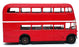 Solido 1/50 Scale Diecast 4402 (A) - AEC RT Double Deck London Bus - Red