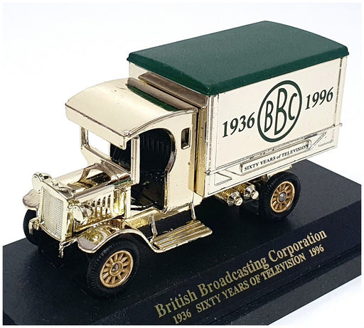 Lledo 9cm Long IN0736 - BBC 60 Years Of Television 1936-96 Diecast Van