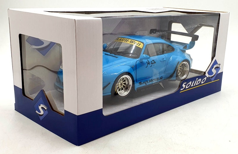 Porsche 911 (993) RWB Rauh-Welt Body-Kit Shingen 2018 1:18 Solido Miami Blue - 20 anos! Loja on-line de miniaturas colecionáveis Porsche 911 (993) RWB Rauh-Welt Body-Kit Shingen 2018 1:18 Solido Miami Blue - 20 anos! Loja on-line de miniaturas colecionáveis