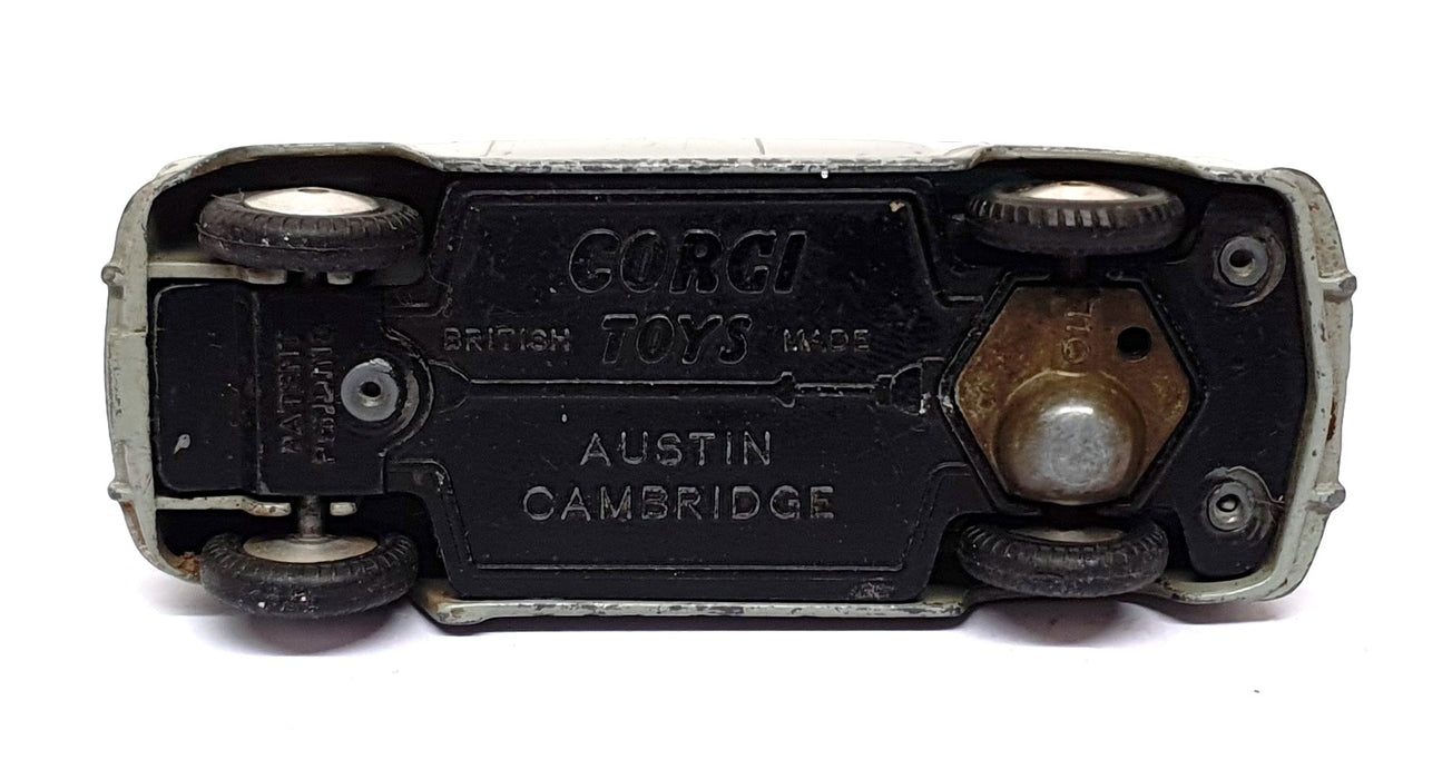 Corgi Toys 9cm Long Original Diecast 201M - Austin Cambridge - Grey