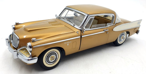 Signature 1/18 Scale Diecast 21125D - 1958 Studebaker Golden Hawk - Gold