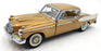 Signature 1/18 Scale Diecast 21125D - 1958 Studebaker Golden Hawk - Gold