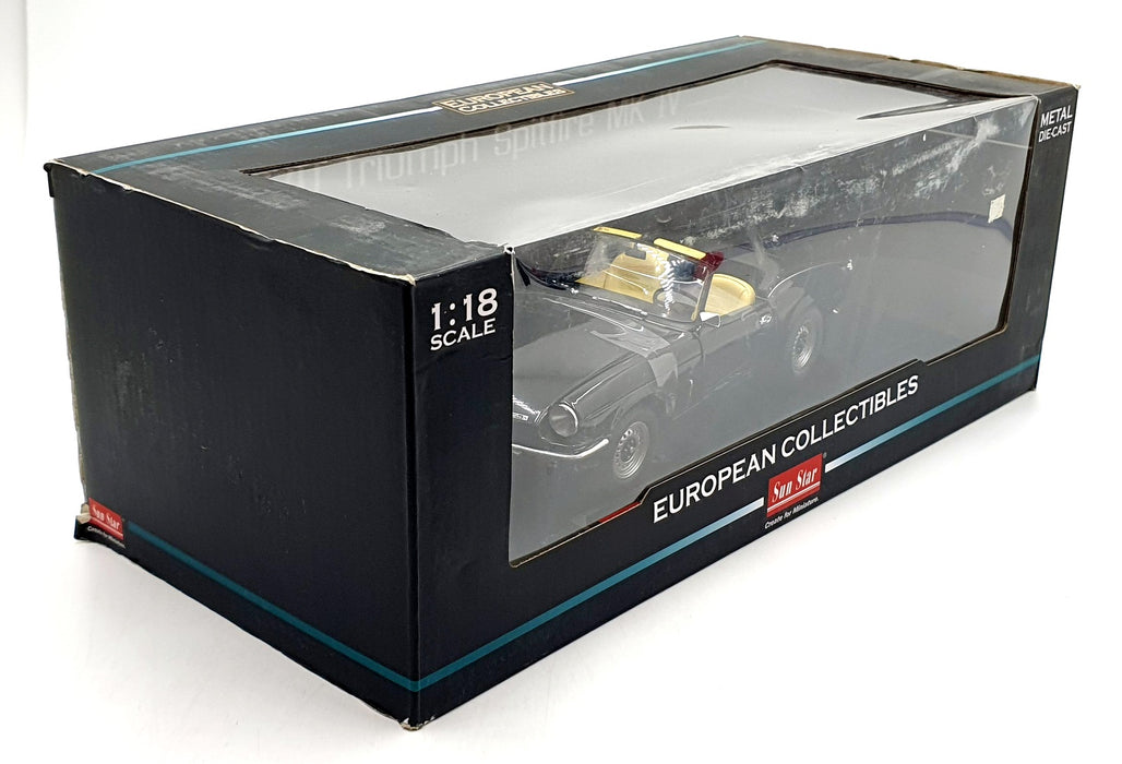 Sun Star 1/18 Scale Diecast 1046 - 1970 Triumph Spitfire MK IV - Black