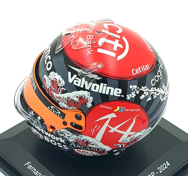 Spark 1/5 Scale 5HF178 - F1 Helmet F. Alonso Aramco 2024