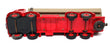 Dinky Supertoys 30526M - Foden 14 Ton Tanker Truck - Red/Fawn REPAINT