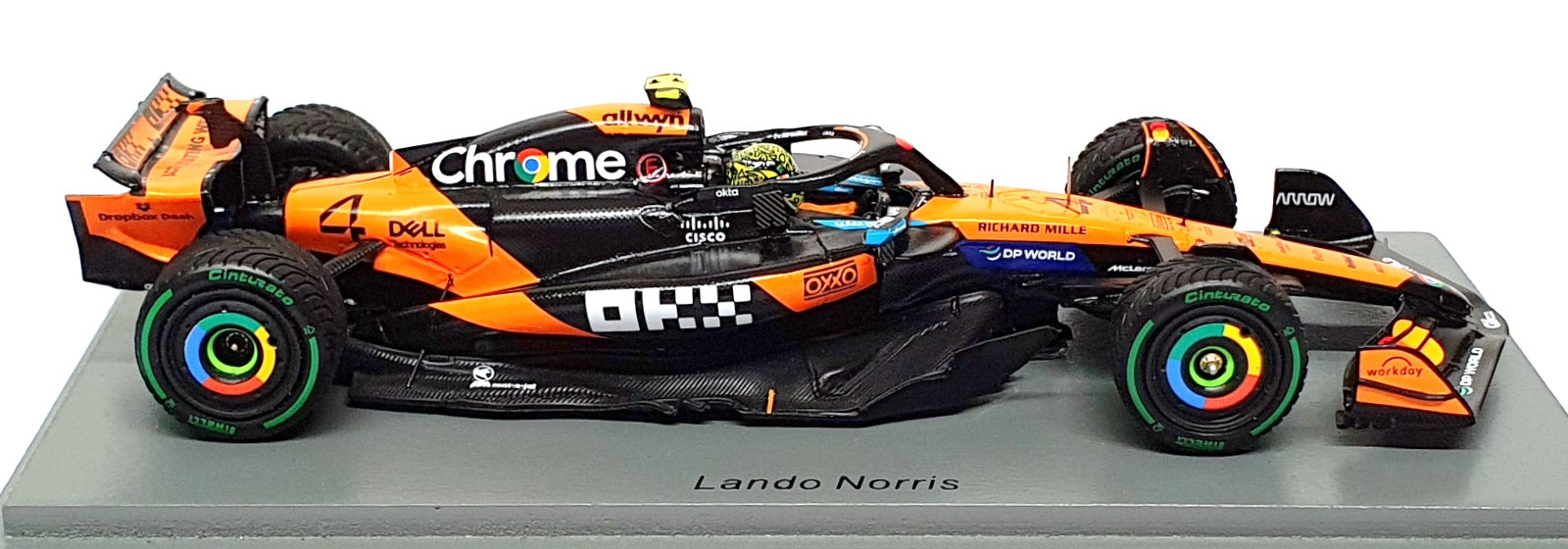 Spark 1/43 Scale S9581 - F1 McLaren MCL39 #4 Winner Australian GP 2025 Norris