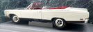 Ertl 1/18 Scale Diecast 7249 - 1969 Plymouth GTX Convertible - White/Black/Red