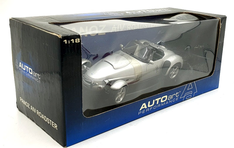 Autoart 1/18 Scale 78212 - 1998 Panoz AIV Roadster - Silver