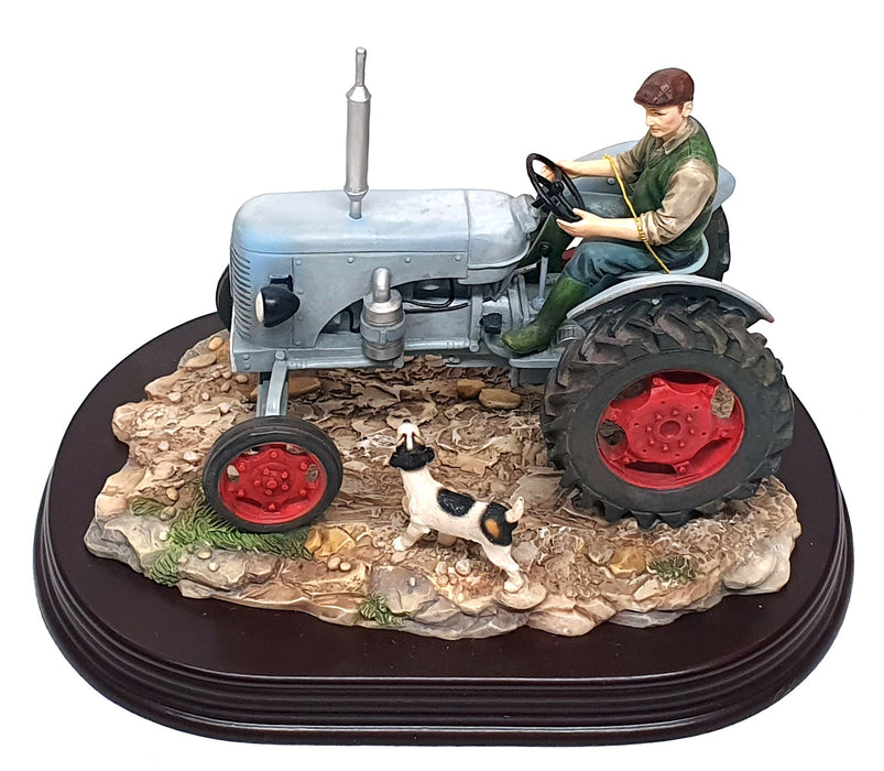 The Leonardo Collection LP8262 - Fordson Tractor Country Life Scene Sculpture