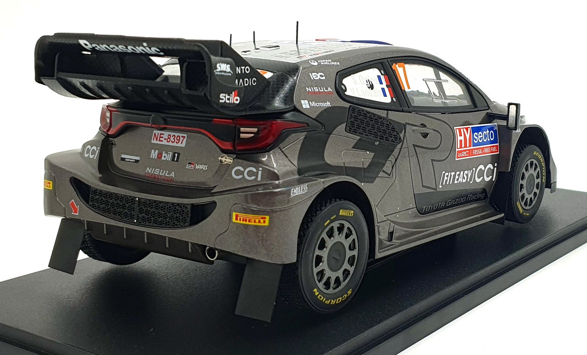 Ixo 1/18 Scale 18RMC216.22 - Toyota GR Yaris Rally1 Hybrid #17 Finland 2024