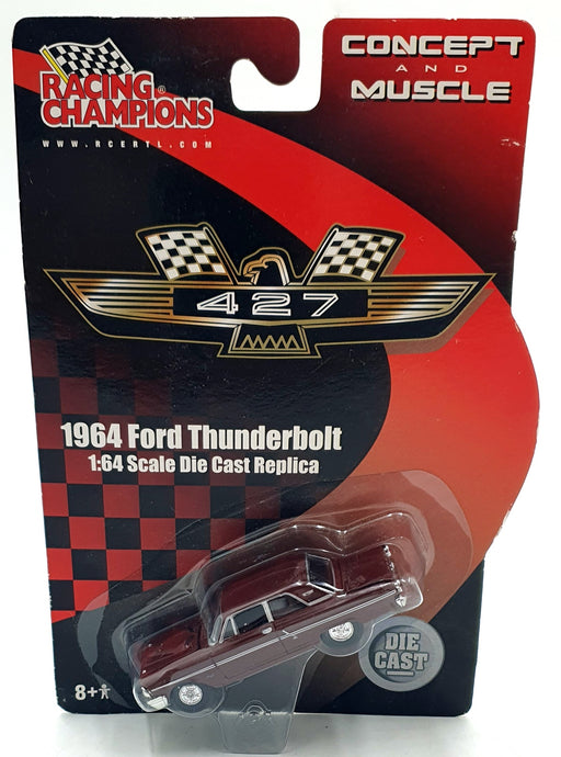 Racing Champions 1/64 Scale 76224 - 1964 Ford Thunderbolt - Maroon