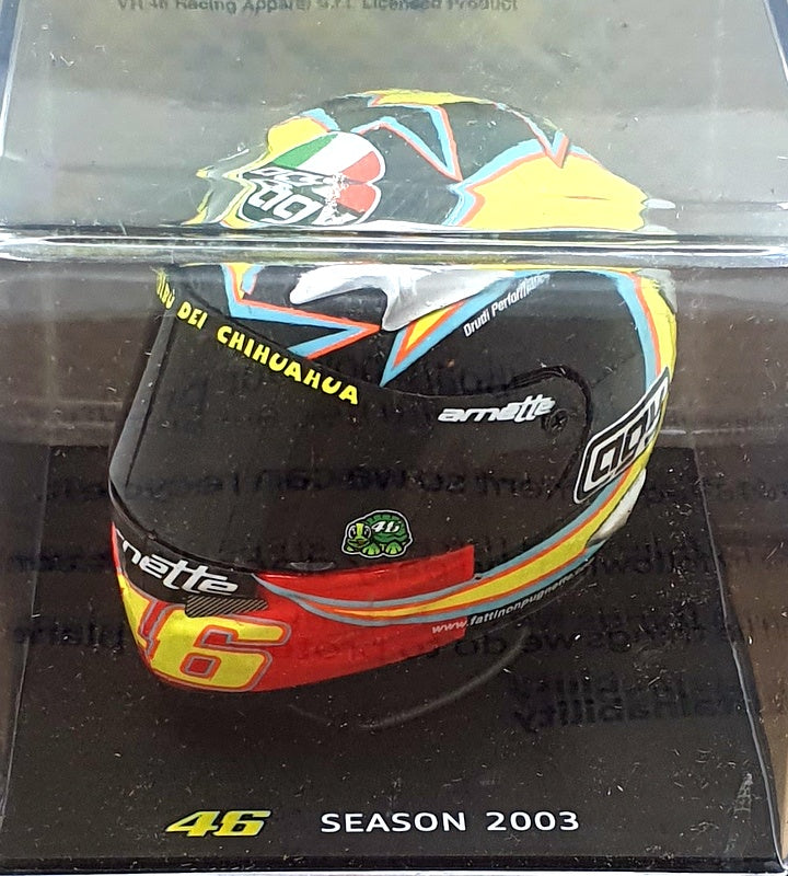 Altaya 1/5 Scale MT9ALA0017 Helmet MotoGP Valentino Rossi Season 2003 #46