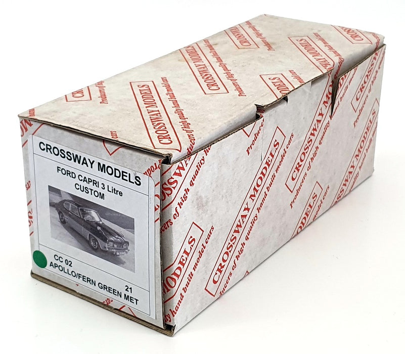 Crossway Models 1/43 Scale CC02 - Ford Capri 3L Custom - 1 of 25 ONLY
