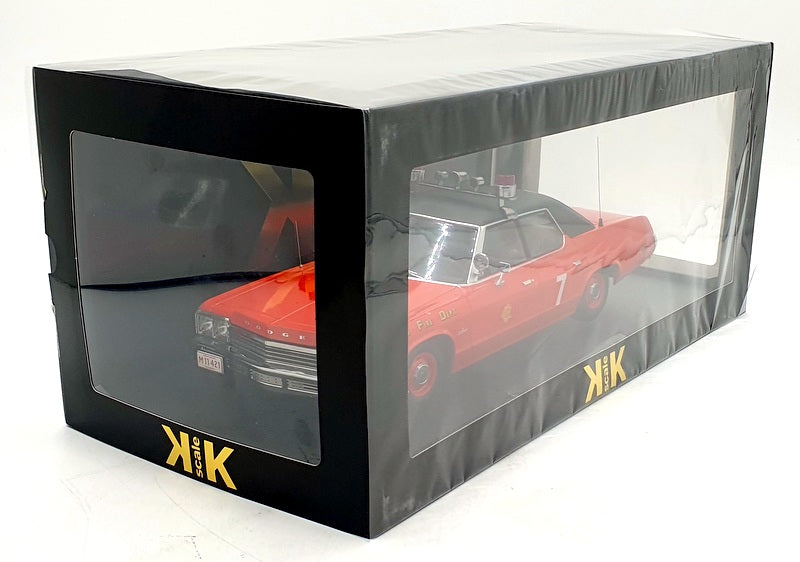 KK Scale 1/18 Scale KKDC181125 - 1974 Dodge Monaco - Chicago Fire Department