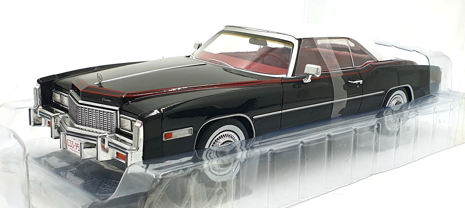 MCG 1/18 Scale Diecast MCG18473 - Cadillac Eldorado Convertible - Black