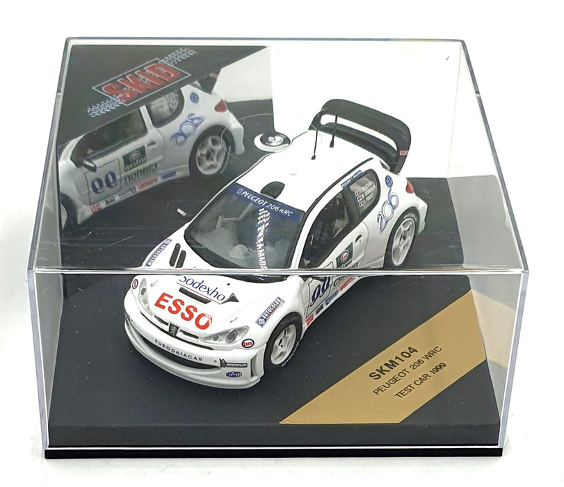 Skid 1/43 Scale SKM104 - Peugeot 206 WRC #99 Test Car 1999