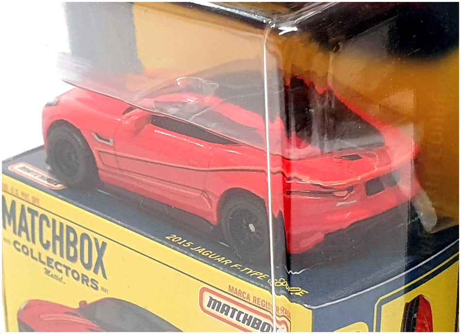 Matchbox 1/64 Scale Diecast 04 - 2015 Jaguar F-Type - Red
