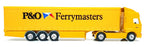 Corgi 1/64 Scale Diecast 59548 - Renault Premium Curtainside Truck P&O - Yellow