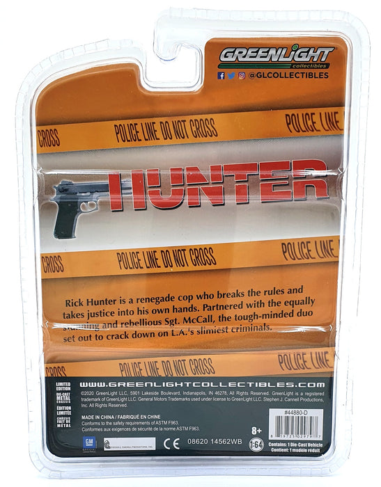 Greenlight 1/64 Scale 44880-D - 1969 Chevrolet Nova Hunter - Black