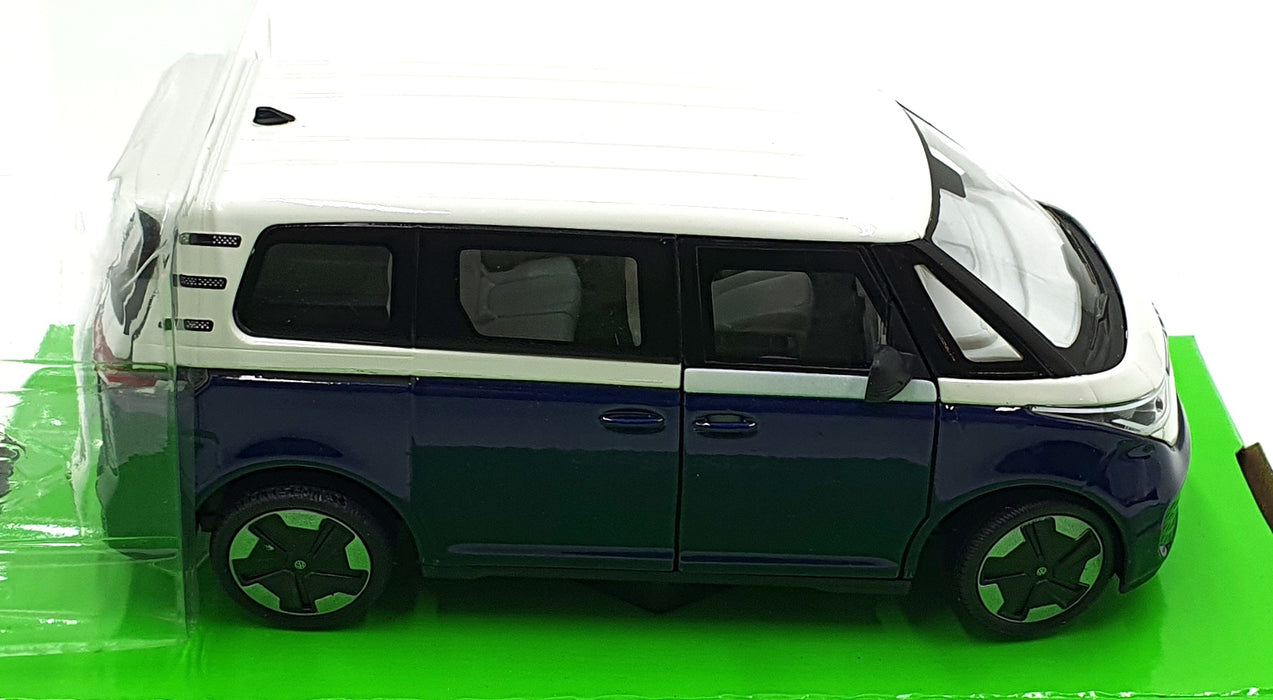 Welly NEX 1/27 Scale Diecast 24119DT-W-D.M.BU - VW ID Buzz - Blue