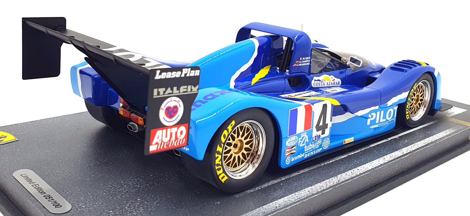 BBR 1/18 Scale BBRC1819F - Ferrari 333 SP 1997 #4 Le Mans - Light Blue