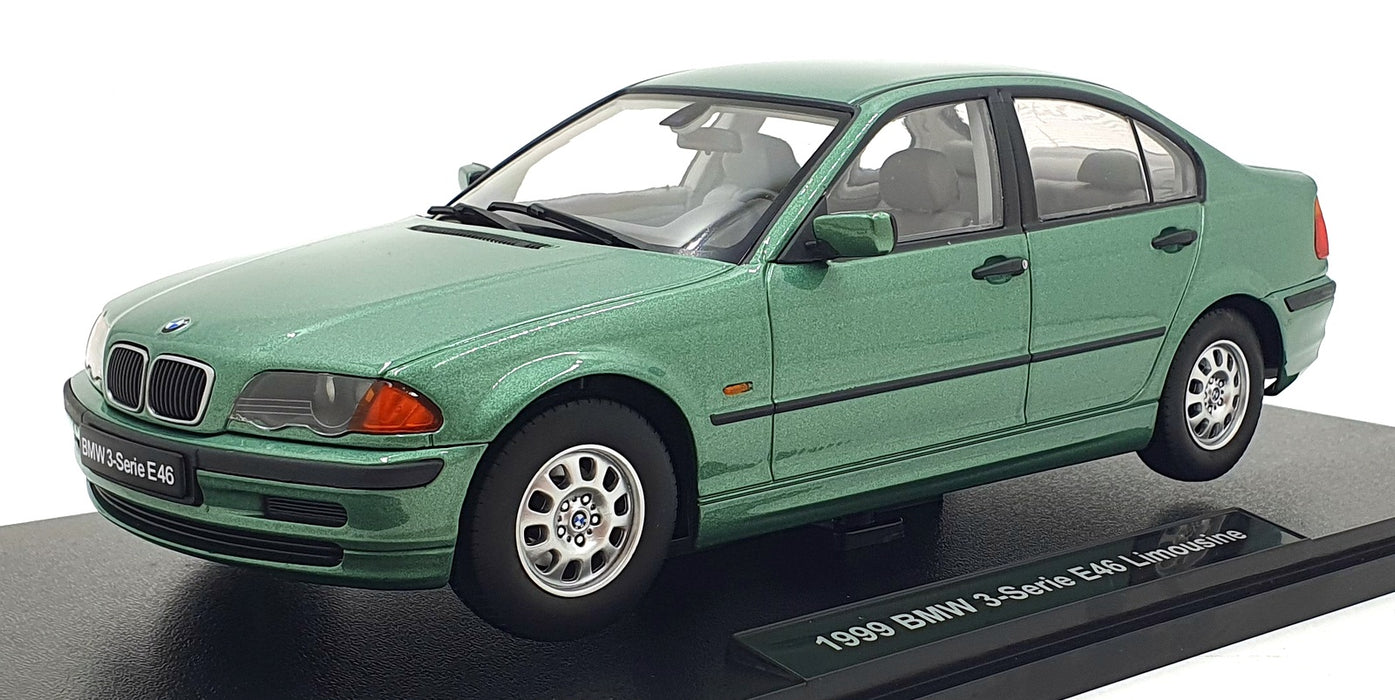 KK Scale 1/18 Scale KKDC181436 - 1999 BMW 3-Series E46 Limousine - Green