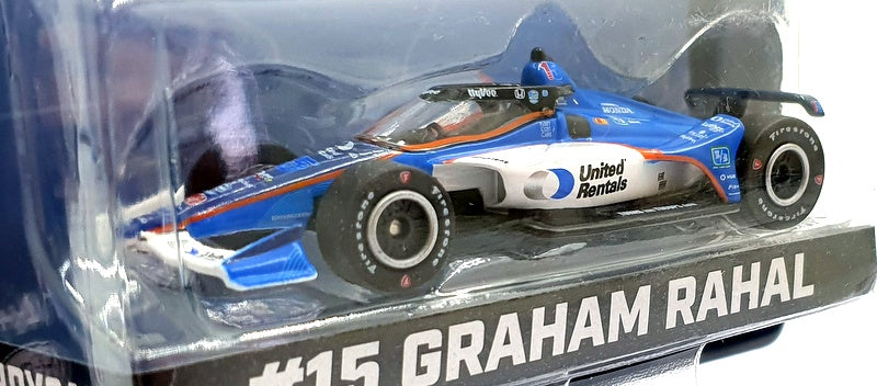Greenlight 1/64 Scale 11561 NTT Indycar Series #15 G. Rahal - Blue