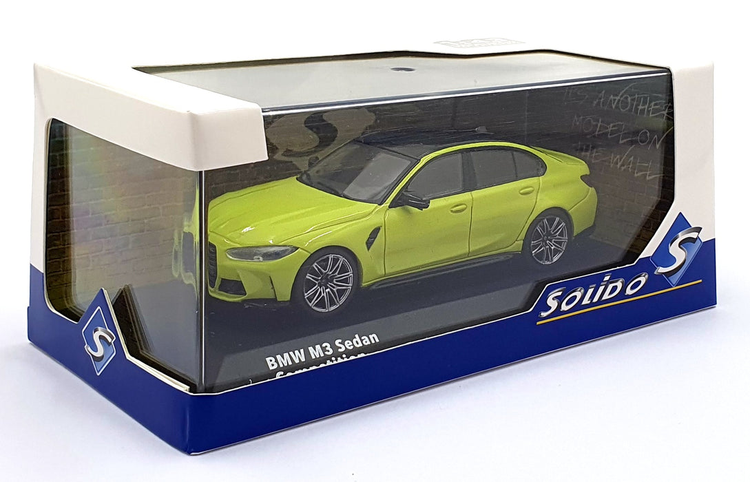 Solido 1/43 Scale Diecast S4315303 - BMW M3 Sedan Competition - Green