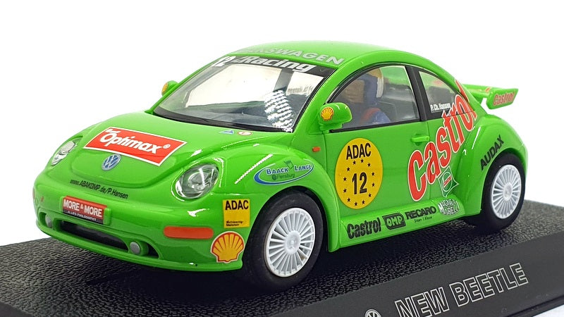 Scalextric 1/32 Scale Slot Car C2337 - VW Beetle #12 Castrol - Green