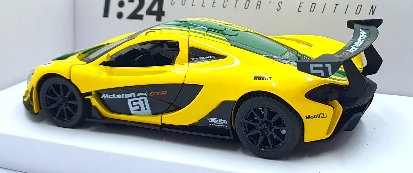 CMJ 1/24 Scale Diecast 124MLP1YW - McLaren P1 #51 - Goodwin