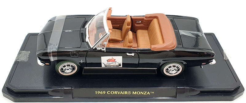 Road Signature 1/18 Scale Diecast 92498 - 1969 Corvair Monza - Black